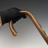 Vintage Men's European Tourist Cane Brown Shaft 90cm